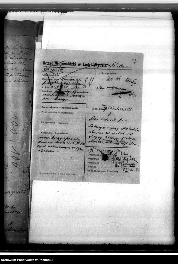 Obraz 11 z jednostki "Sprawa likwidacji serwitutów w lasach majątku Mycielin własność A. Doruchowskiego gmina Kościelec powiat kaliski"