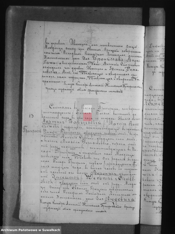 image.from.unit.number "Księga urodzeń, małżeństw i zejścia 1890 r. Przerośl"