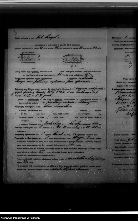 Obraz 7 z jednostki "Zakłady mechaniczne "Agromech" w Poznaniu- nr woj. kotła 6429"