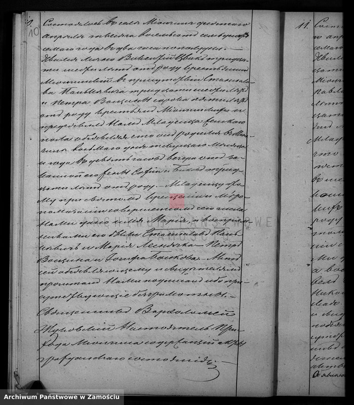 Obraz 13 z jednostki "Akta urodzeń, małżeństw, zgonów"