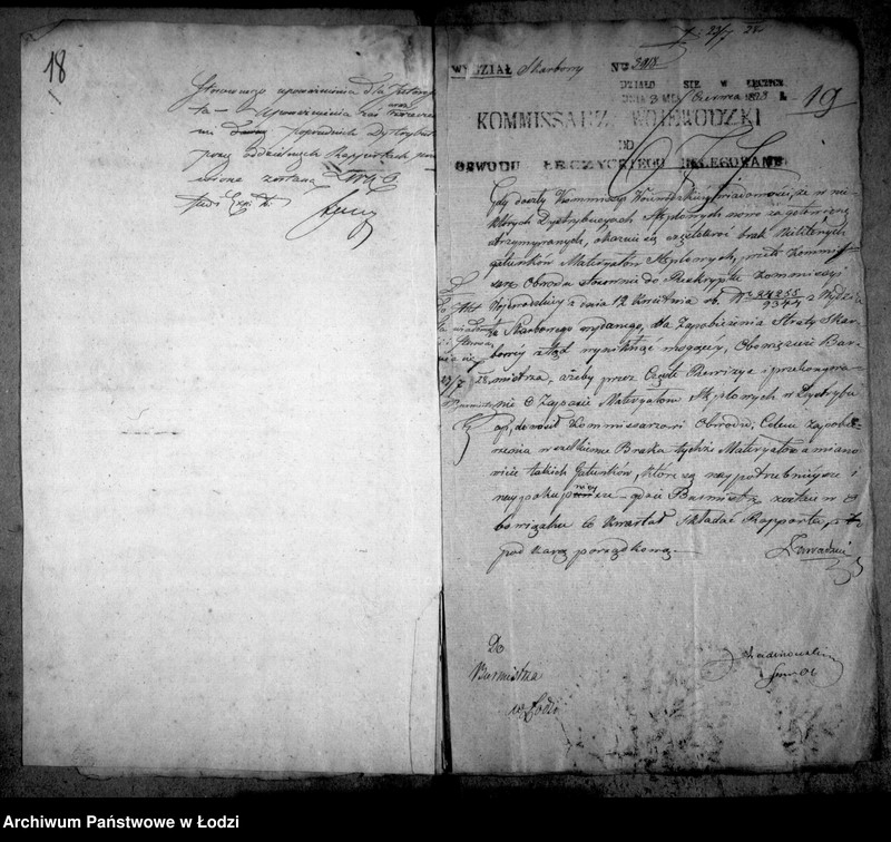 Obraz 15 z jednostki "Akta tyczące się konsensów na dystrybucję papieru stemplowego"