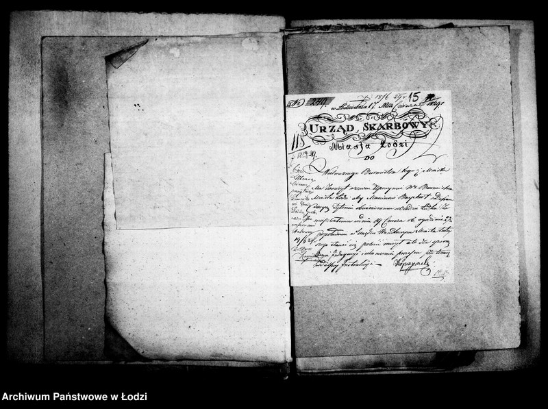 Obraz 16 z jednostki "Akta tyczące się popełnionych defraudacji skarbowych"