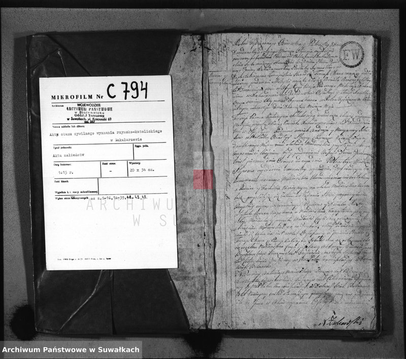 image.from.unit.number "Akta Gminy Bakałarzewskiey Zaślubionych"
