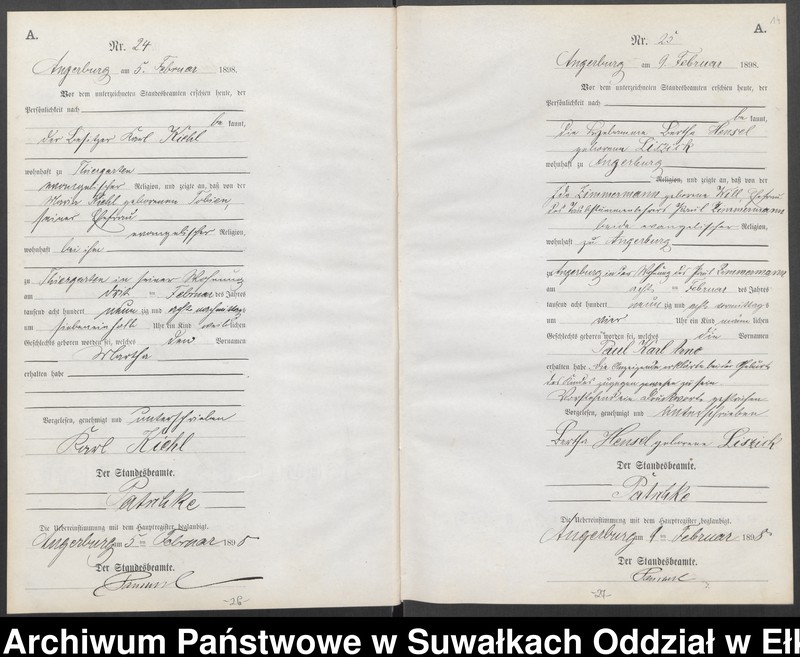 image.from.unit.number "Geburts-Neben-Register des Preussischen Standes-Amtes Angerburg Kreis Angerburg"