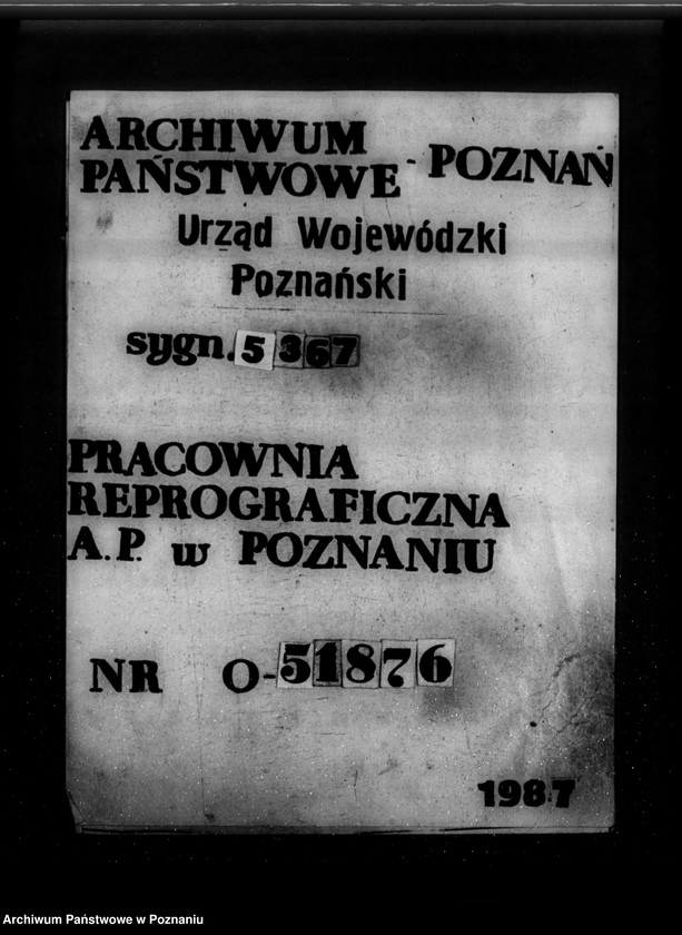 Obraz 1 z jednostki "Farbiarnia i pralnia chemiczna St. Kałamajskiego w Mosinie powiat śremski nr woj. 922"