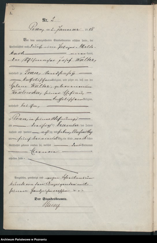 Obraz 5 z jednostki "Księga urodzeń t. I"