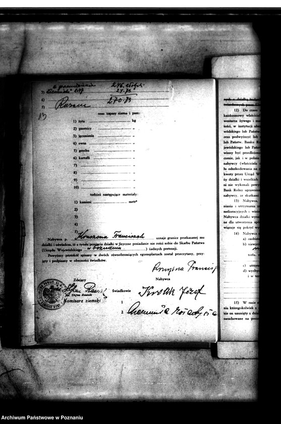image.from.unit.number "Orzeczenie wojewody poznańskiego, zatwierdzenie projektu parcelacji majątku Młynkowo powiatu szamotulskiego"