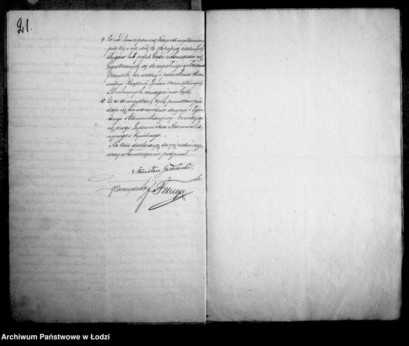 Obraz 17 z jednostki "Akta tyczące się pożyczki budowlanej Hersza Lipskiego i Lajzera Bergera"