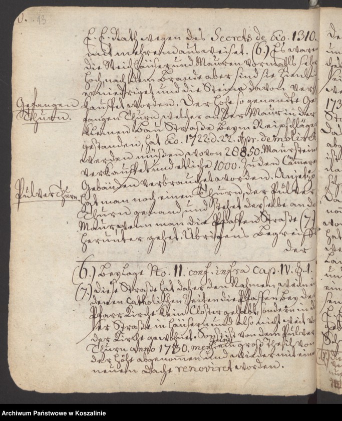 Obraz 6 z kolekcji "Kronika Wendlanda - pierwsza monografia Koszalina111"