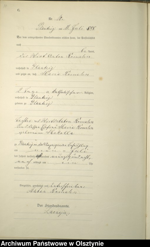 image.from.unit.number "Sterbe-Haupt-Register Nr 1 - 18"