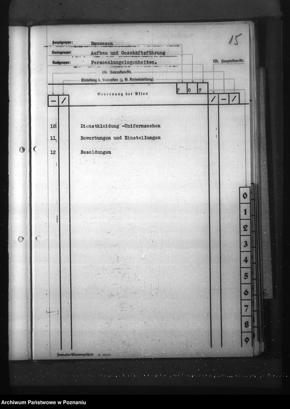Obraz 19 z jednostki "Registratur- Hochbau"