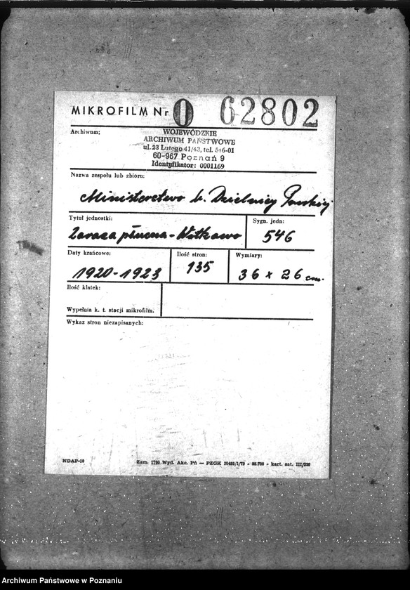 Obraz 2 z jednostki "Zaraza płucna - Witkowo"