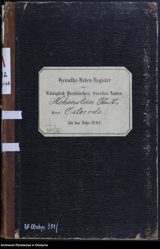 image.from.unit.number "Heiraths-Neben-Register Nr 1 - 19"