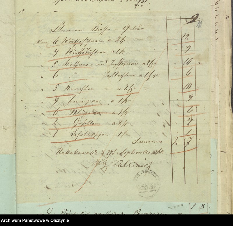 image.from.unit.number "Beläge der Einnahme und Ausgabe zur Kirchspiels Armen Cassen Rechnung"