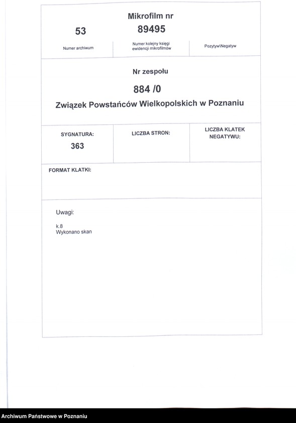 Obraz 2 z jednostki "Żytowiecko, powiat Gostyń - akta koła."