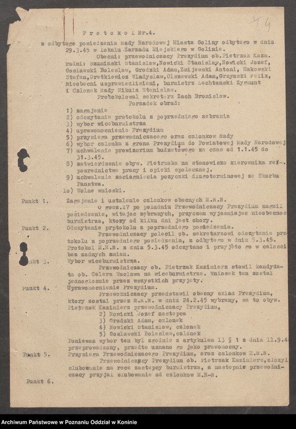 image.from.unit.number "Protokoły posiedzeń [Miejskiej Rady Narodowej]"