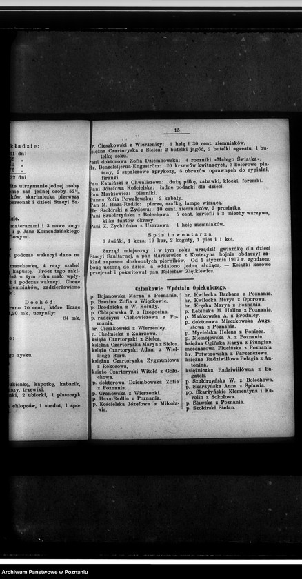 Obraz 20 z jednostki "Sprawozdanie za rok 1906"