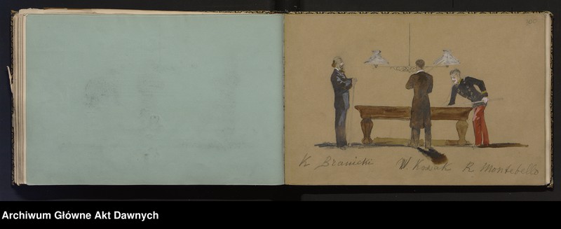 Obraz z jednostki "Sztambuchy, rysunki, nuty."