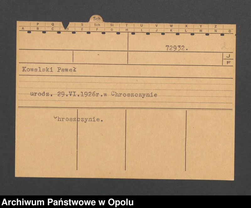Obraz 4 z jednostki "[Lepsy Johann III, ur. 10.01.1888 r., zam. Wittenau]"