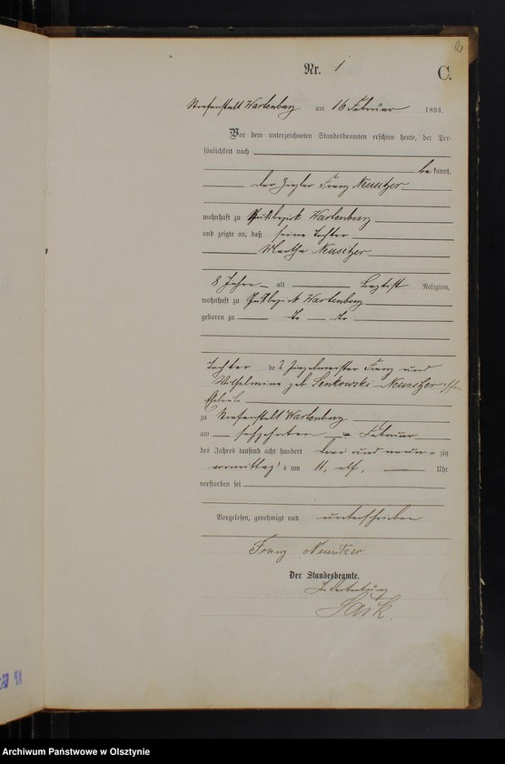 image.from.unit.number "Sterbe-Haupt-Register Nr 1 - 9"