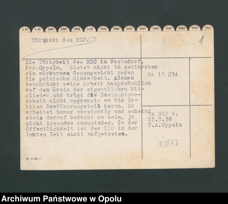 Obraz 3 z jednostki "Tätigkeit des BDO"