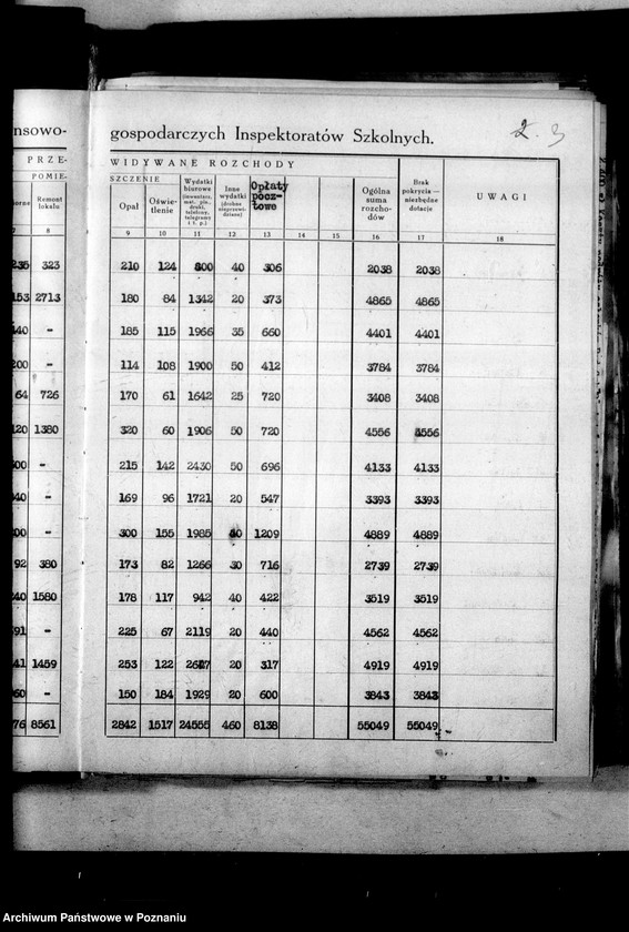 Obraz 7 z jednostki "Budżet na rok 1938/39 - szkolnictwa powszechnego"