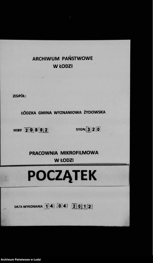 Obraz 1 z jednostki "Zaopatrzenie ludności żydowskiej w mąkę świąteczną"