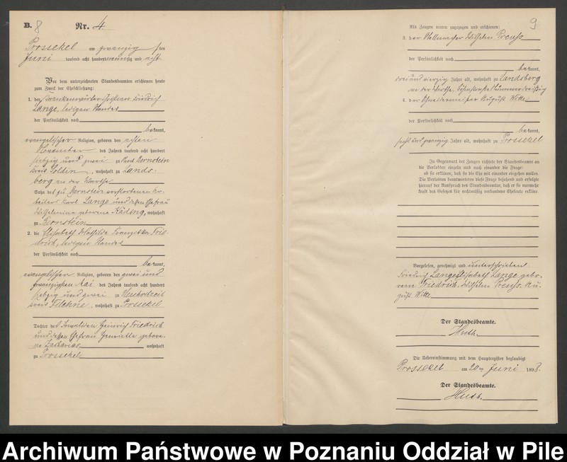 Obraz 7 z jednostki "Księga małżeństw"