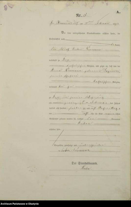 image.from.unit.number "Geburts-Haupt-Register Nr 1 - 132"