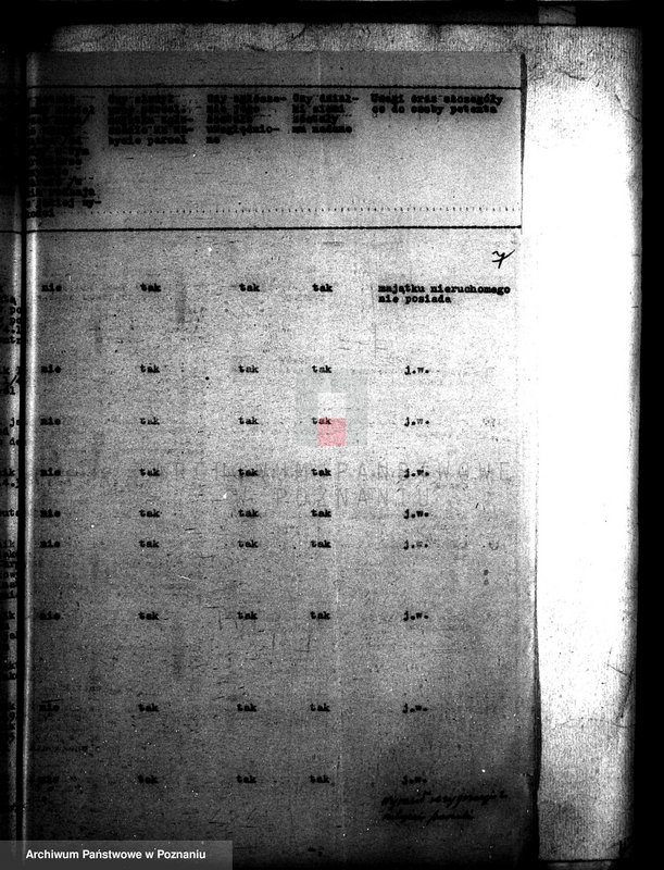 Obraz 12 z jednostki "Majątek Bolęcin-Karna powiatu wolsztyńskiego odprawy z art. 44 ustawy o wykonaniu reformy rolnej"