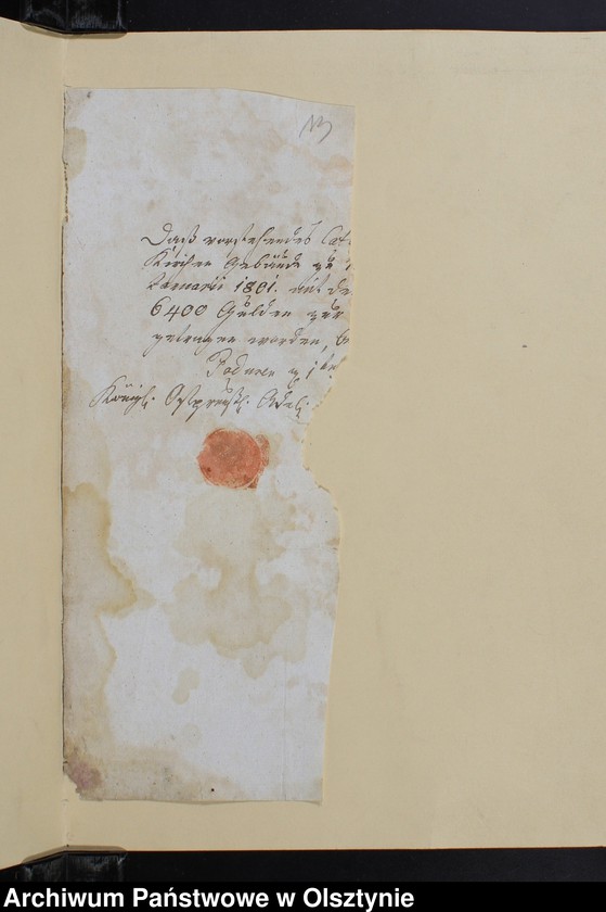 image.from.unit.number "Kataster der Gebäuder 1784-1875. Streitsache 1846 J. Beschreibung der Dörfer zuständige in Kirchspiel Bruchstück. 1850"