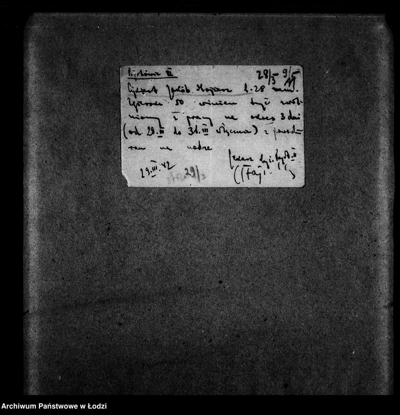 Obraz 14 z jednostki "Elektrische Strassenbahn [Zasiłki chorobowe dla pracowników wydziału, zaświadczenia lekarskie, listy pracowników]"