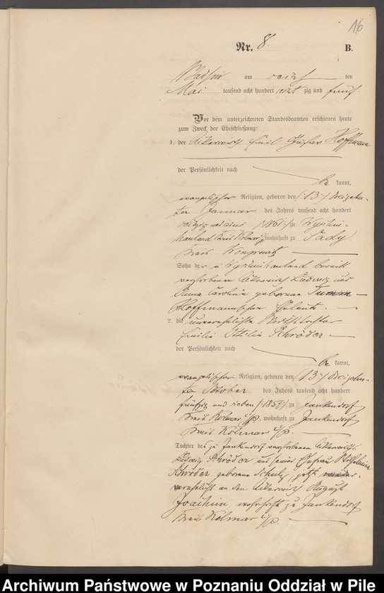 image.from.unit.number "Księga małżeństw"