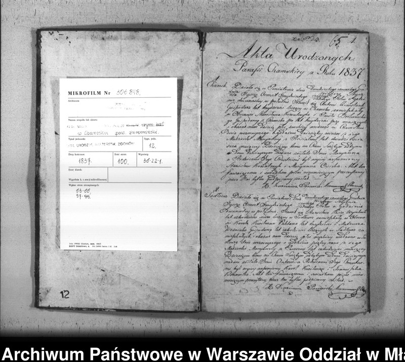 image.from.unit.number "Akta urodzin, małżeństw i zgonów"