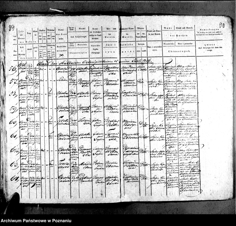 image.from.unit.number "Liber baptisatorum"