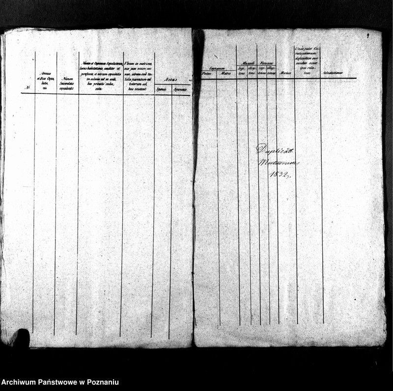 Obraz 9 z jednostki "Libri metrices baptisatorum, desponsatorum, mortuorum"
