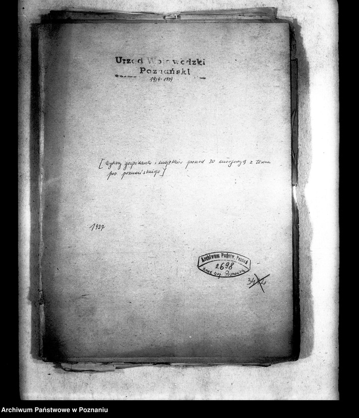 Obraz 4 z jednostki "Wykazy gospodarstw i majątków ponad 30 morgowych z terenów powiatu poznańskiego"