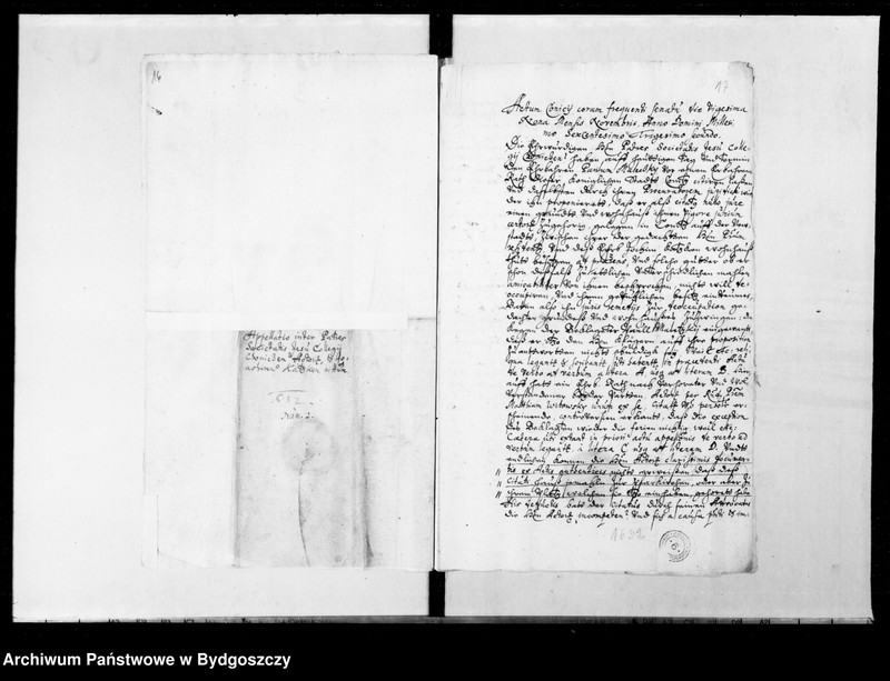 image.from.unit.number "Sprawy sądowe wynikające z roszczeń materialnych konwentu zakonu jezuitów w Chojnicach wobec miasta"