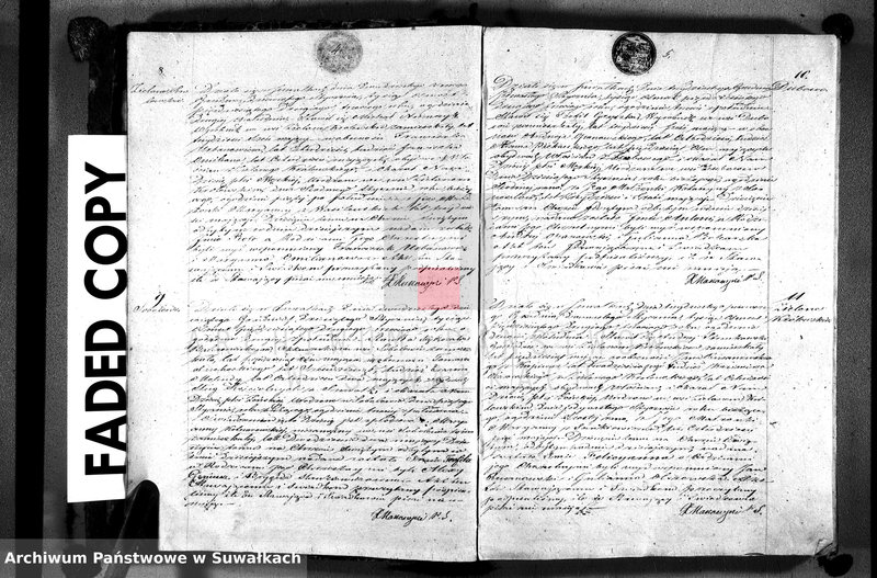 image.from.unit.number "Duplikat akt urodzeń, małżeństw i zgonów wyz. rzym. - kat. W Suwałkach 1853 r."