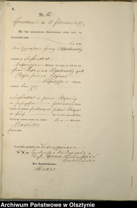 image.from.unit.number "Geburts-Haupt-Register Nr 1 - 88"