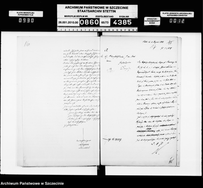 Obraz 13 z jednostki "Katholische Pfarrselle in Bütow"