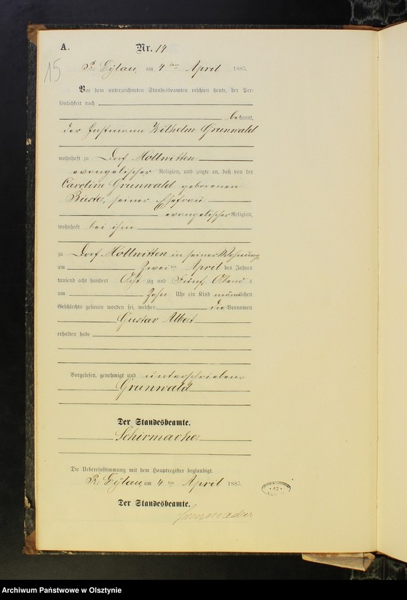 image.from.unit.number "Geburts-Neben-Register Nr 1 - 46"