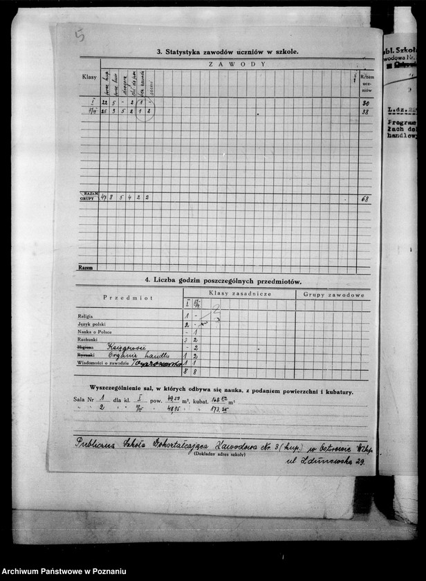 image.from.unit.number "Publiczna Szkoła Dokształcająca Zawodowa Nr. 3 [kupiecka] - Ostrów Wielkopolski"