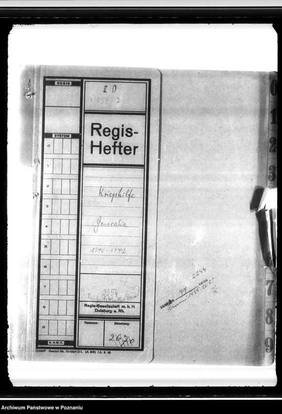 Obraz 4 z jednostki "Kriegshilfe. Generalia"