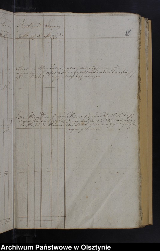 image.from.unit.number "Jahr Kirchen Rechnung der Silberbachschen Kirche aller Einnahme und Ausgabe wie auch Bau-Rechnung"