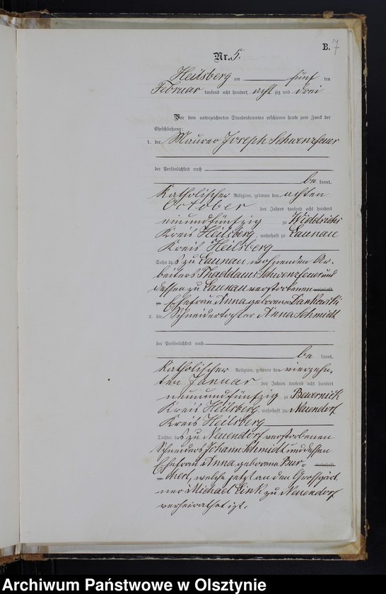 image.from.unit.number "Heiraths-Haupt-Register Nr 2 - 29"