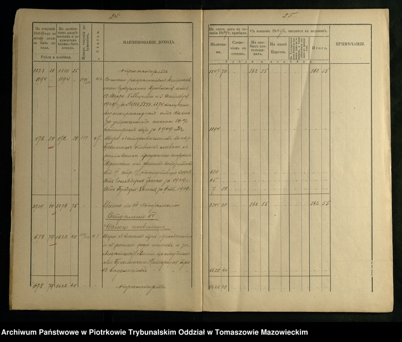 image.from.unit.number "[Sprawozdania Kasy Ekonomicznej za rok 1909]"