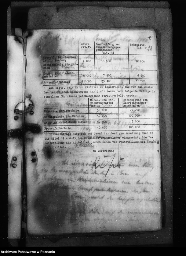 Obraz 17 z jednostki "Sächliche Kosten der Berufs- und Berufsfachschulen"