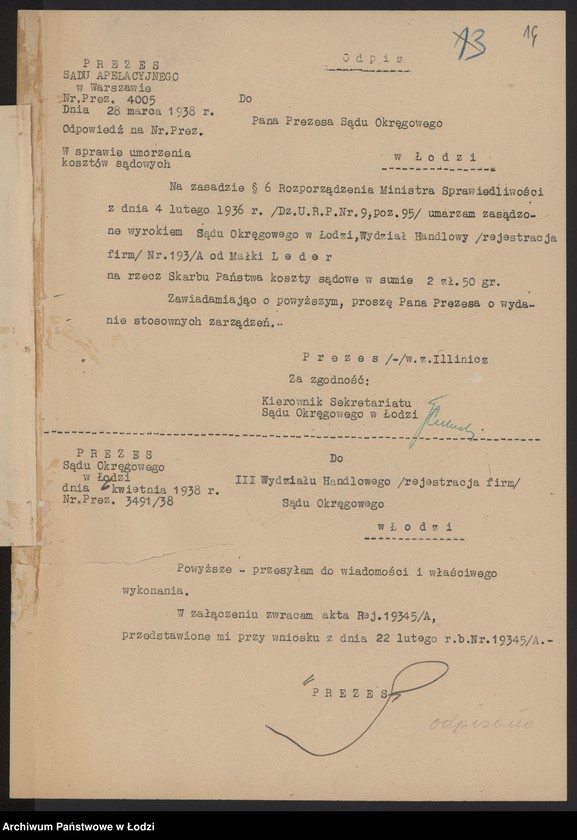 Obraz 18 z jednostki "Małka Lejda- sklep spożywczo-kolonialny, Zgierz"