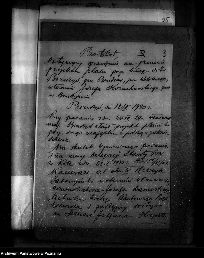 Obraz 7 z jednostki "Zatwierdzenie projektu planu gospodarczego dla lasu majątku Brudzew powiat turecki"